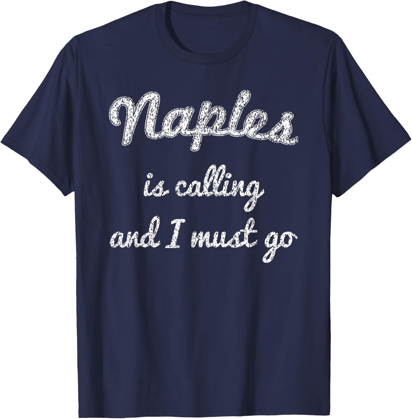 NAPLES FL FLORIDA Funny City Trip Home Roots USA Gift T-Shirt - T-Shirt | Navy