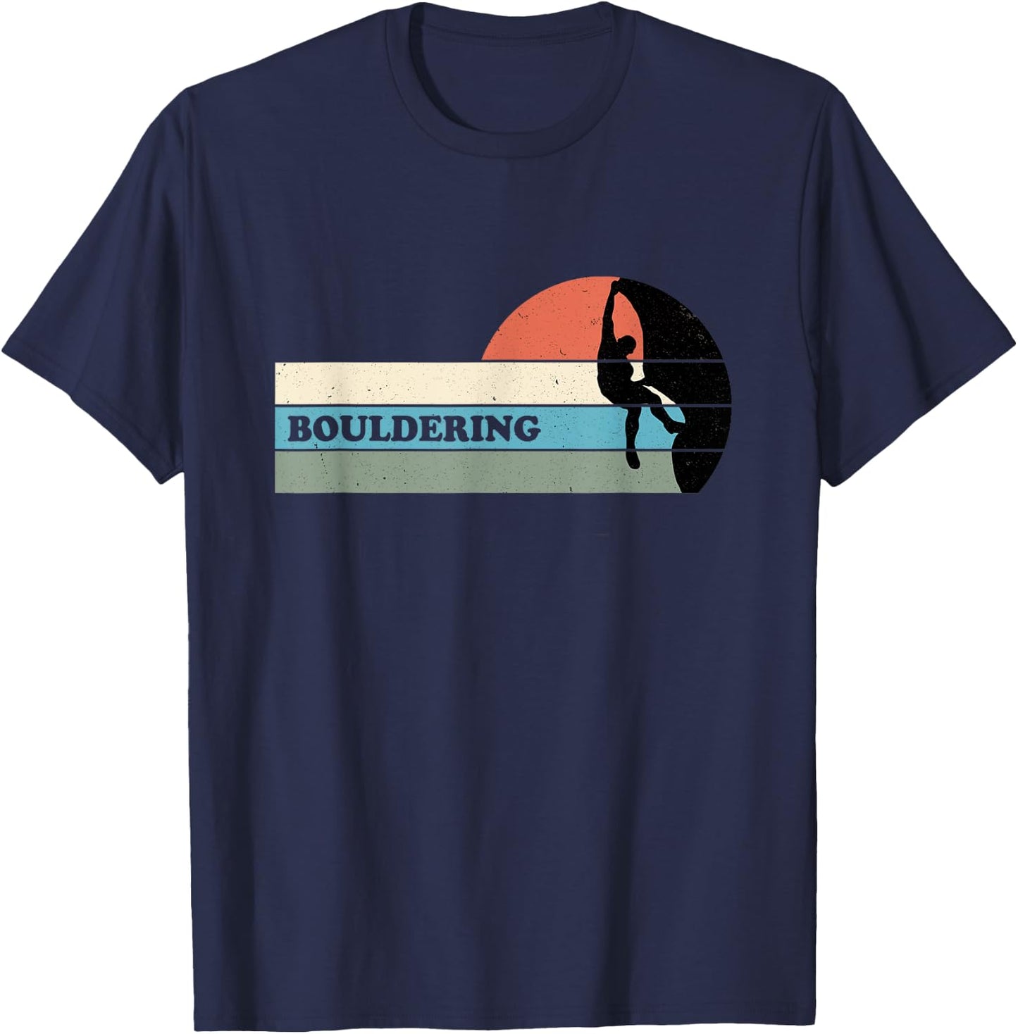 Bouldering T-Shirt - T-Shirt | Navy