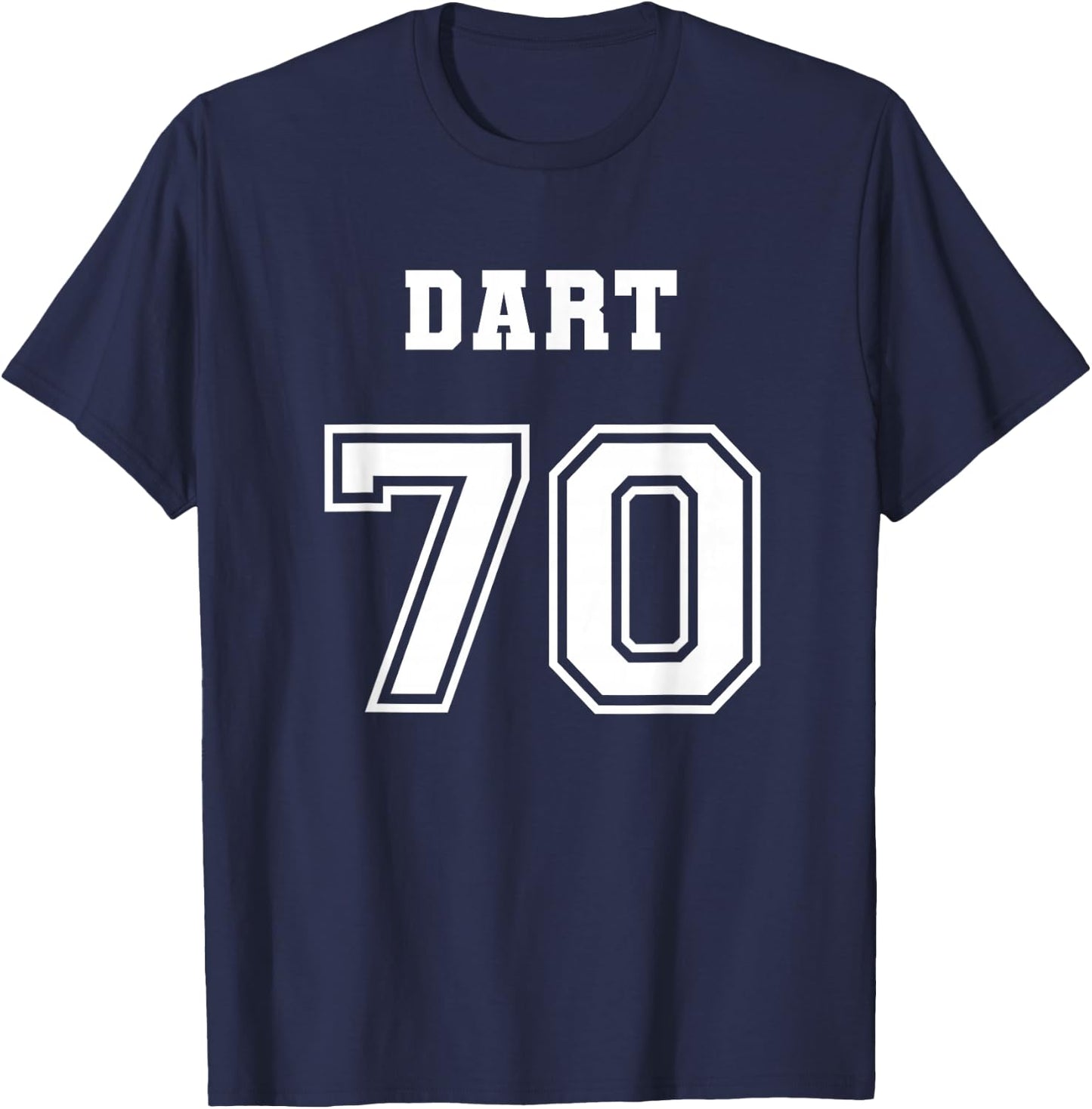 Jersey Style Dart 70 1970 Old School Muscle Classic Car T-Shirt - T-Shirt | Navy