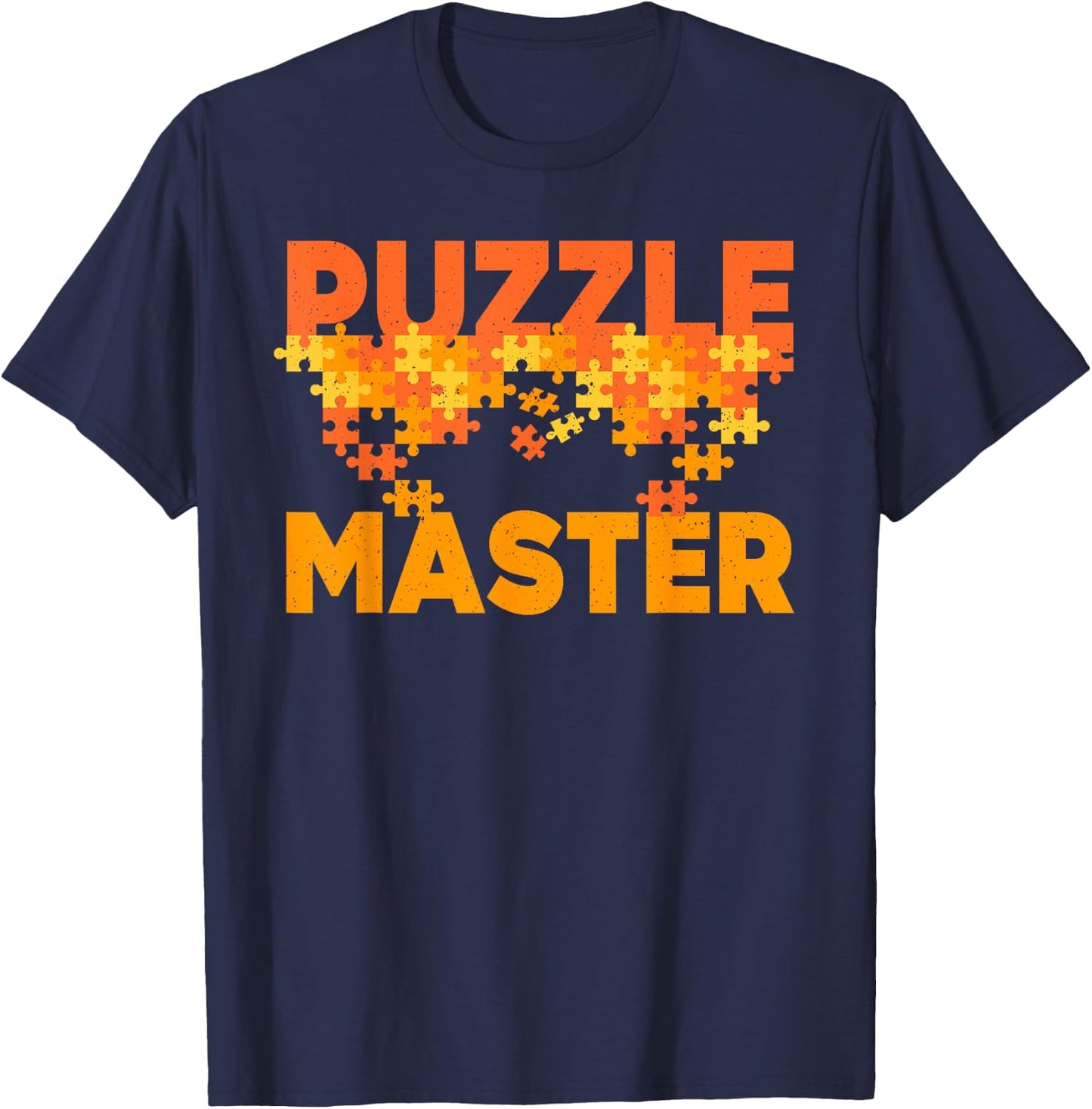 Cool Puzzle Master Women Jigsaw Piece Puzzle Lovers T-Shirt - T-Shirt | Navy