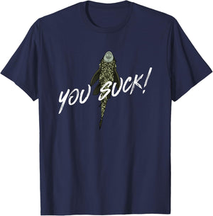 You Suck - Plecostomus Catfish Fish Keeper Pleco Sucker Fish T-Shirt - T-Shirt | Navy