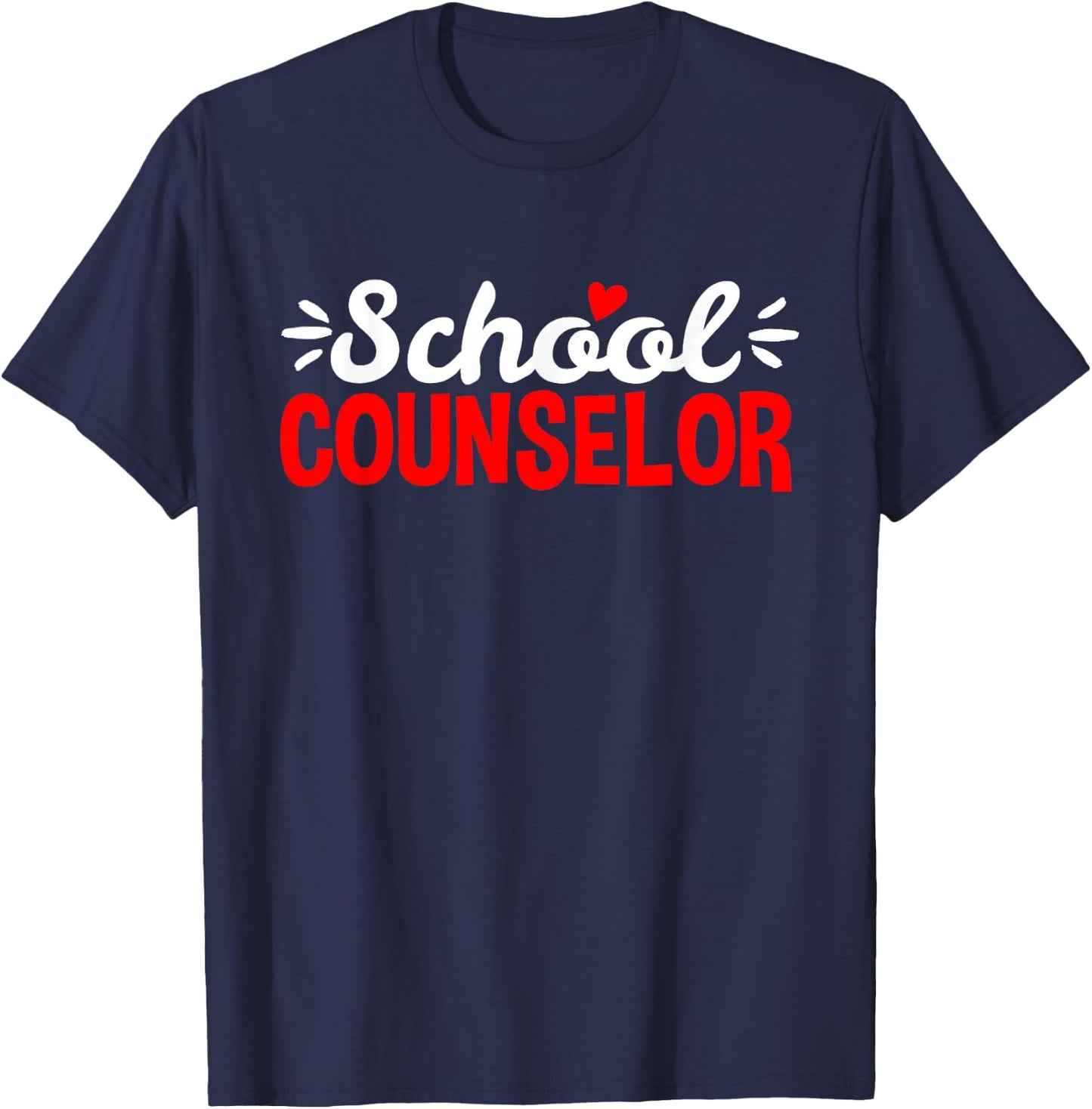 School Counselor Teacher Guidance Counseling T-Shirt - T-Shirt | Navy