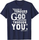 Speaking in Tongues T-Shirt - T-Shirt | Navy