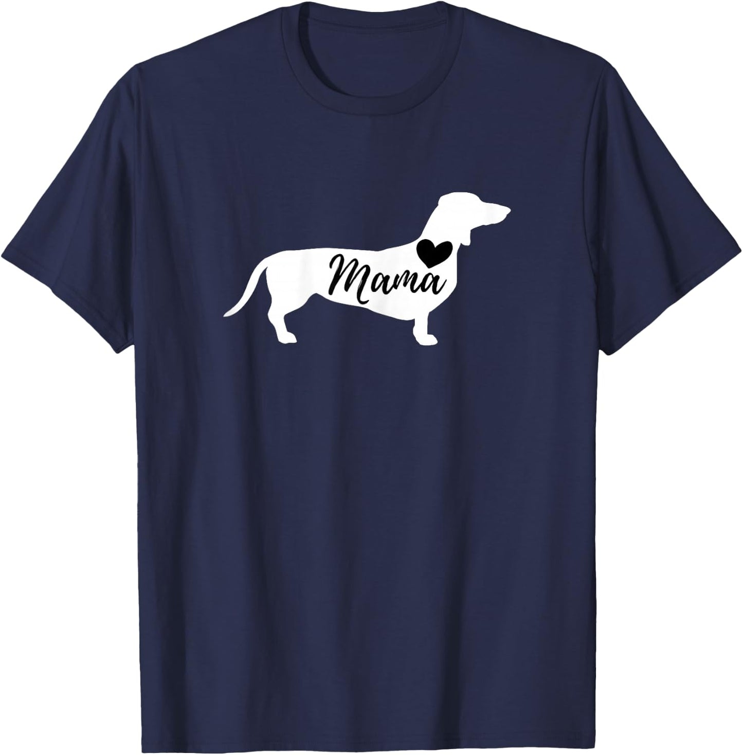 Dachshund Mama - Wiener Dog Badger Dog Sausage Dog Kids T-Shirt - T-Shirt | Navy