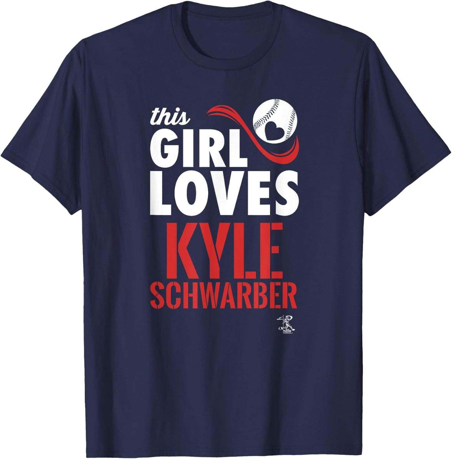 Kyle Schwarber This Girl Loves Gameday T-Shirt - T-Shirt | Navy