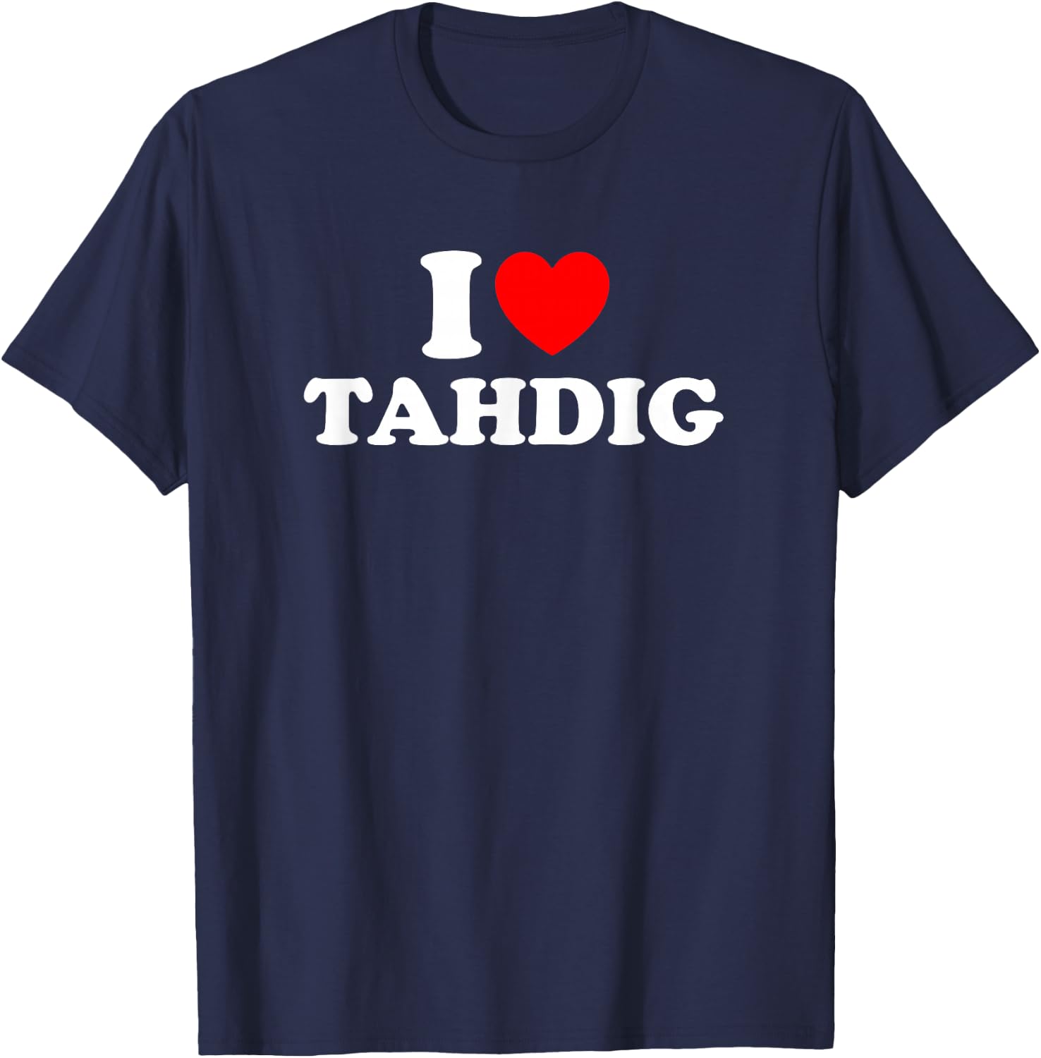 I Love Tahdig, funy iranian persian T-Shirt - T-Shirt | Navy