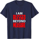Christian I am blessed beyond measure T-Shirt - T-Shirt | Navy