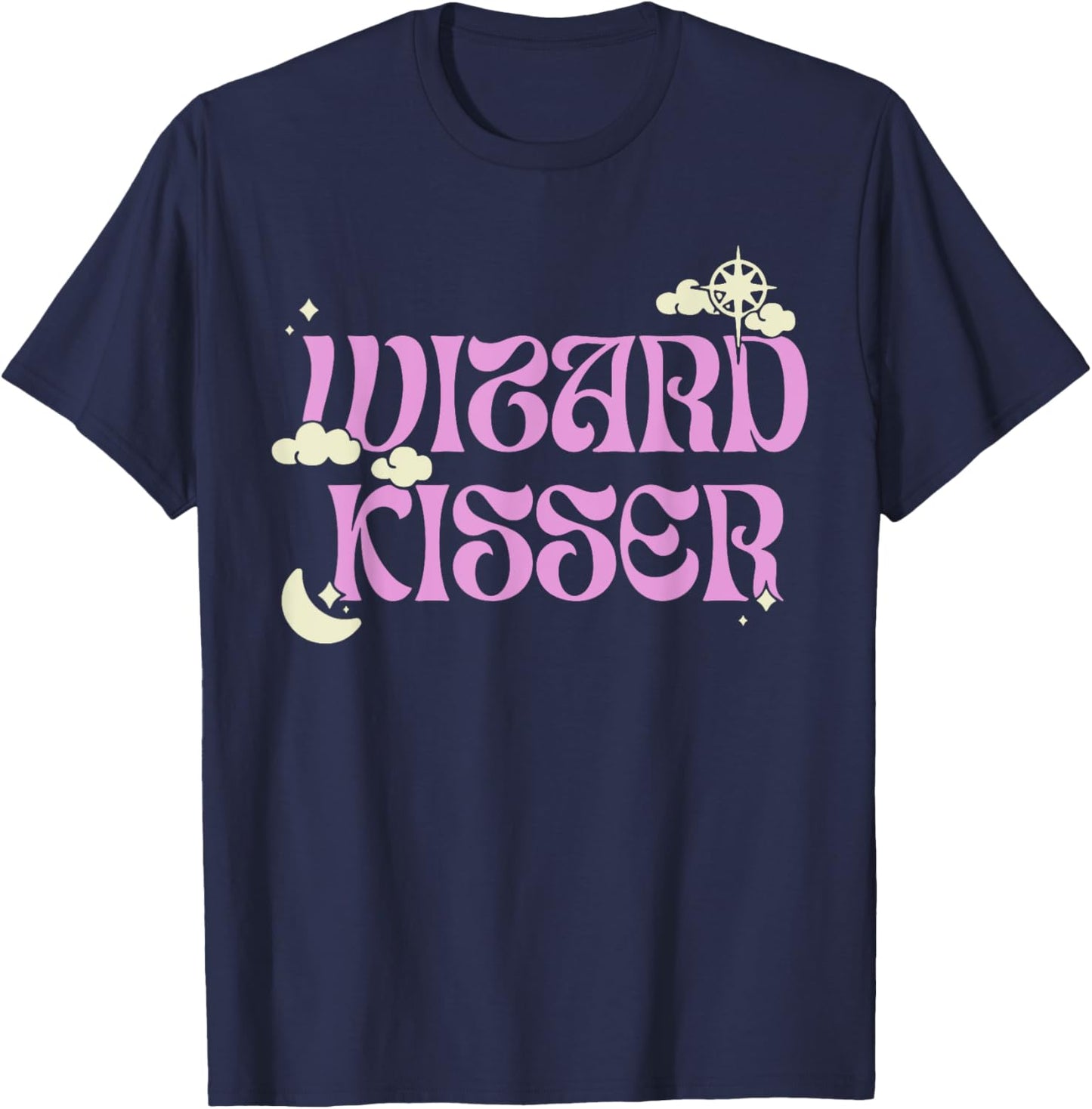 Wizard Kisser T-Shirt - T-Shirt | Navy
