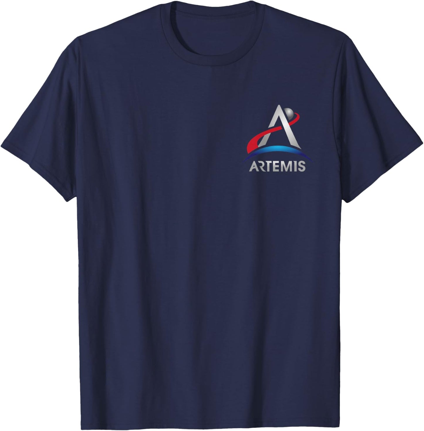 Artemis Return to The Moon Program Space Exploration T-Shirt - T-Shirt | Navy