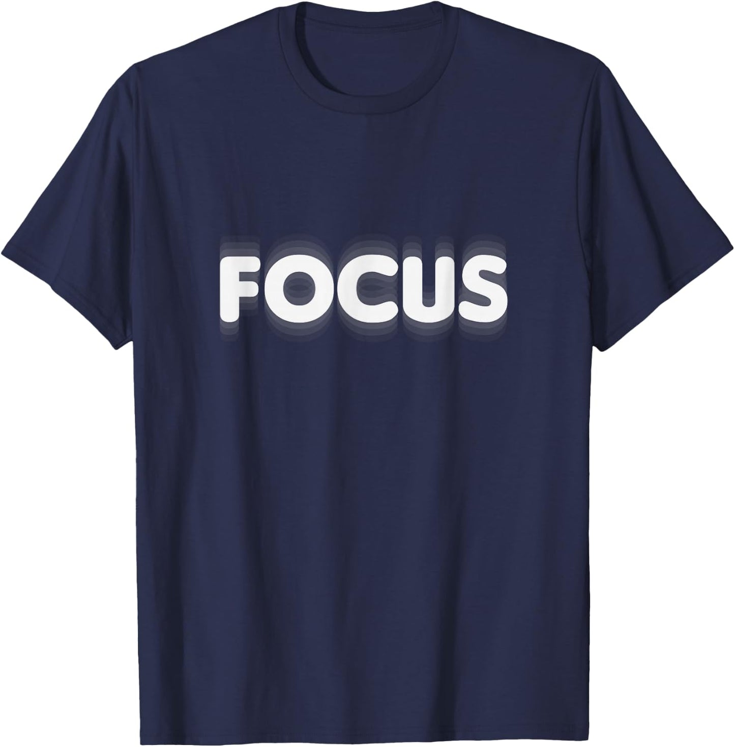 Funny Lose Focus, Lost Focus T-Shirt - T-Shirt | Navy