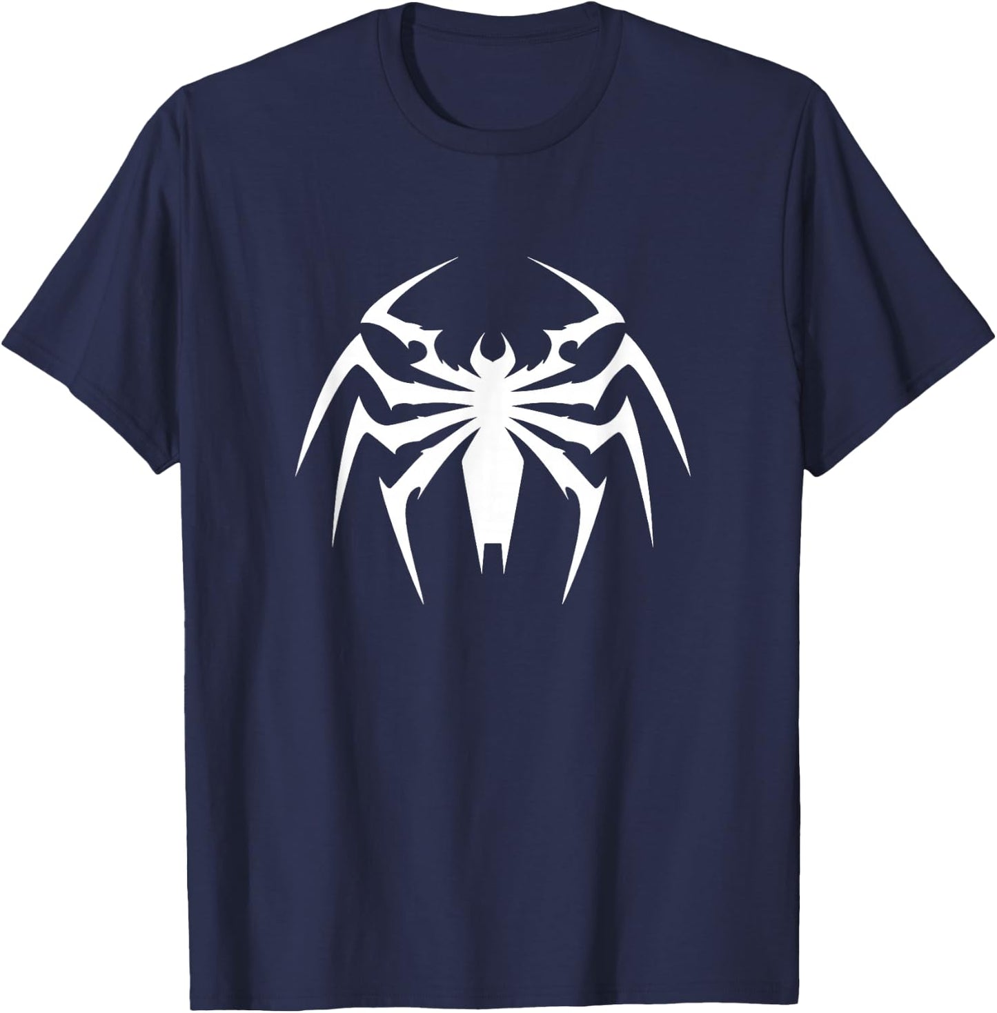 Marvel Spider-Man 2 Venom Chest Spider Emblem T-Shirt - T-Shirt | Navy