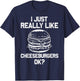 Cheeseburger Design Women Hamburger Burger Lover T-Shirt - T-Shirt | Navy