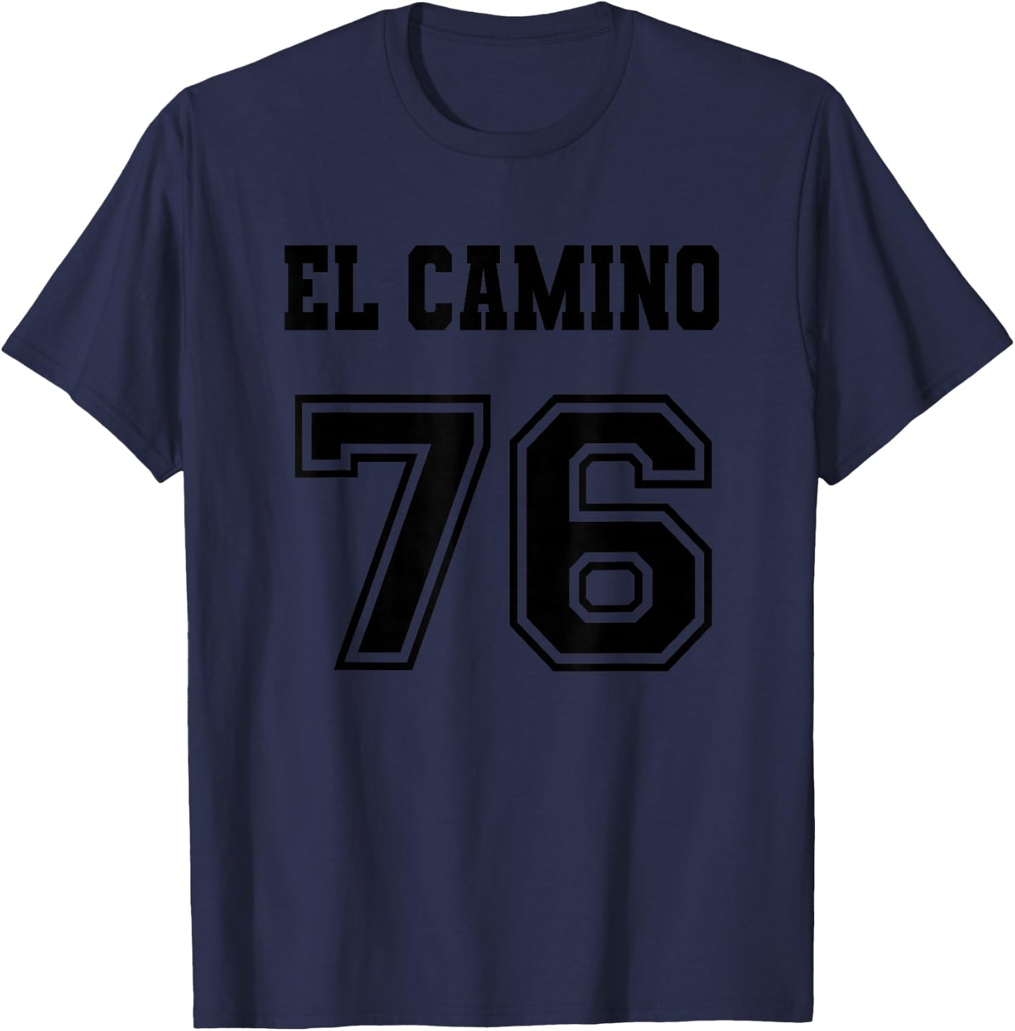 Jersey Style El Camino 76 1976 T-Shirt - T-Shirt | Navy