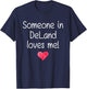 Someone In DELAND FL FLORIDA Loves Me City Home Roots Gift T-Shirt - T-Shirt | Navy