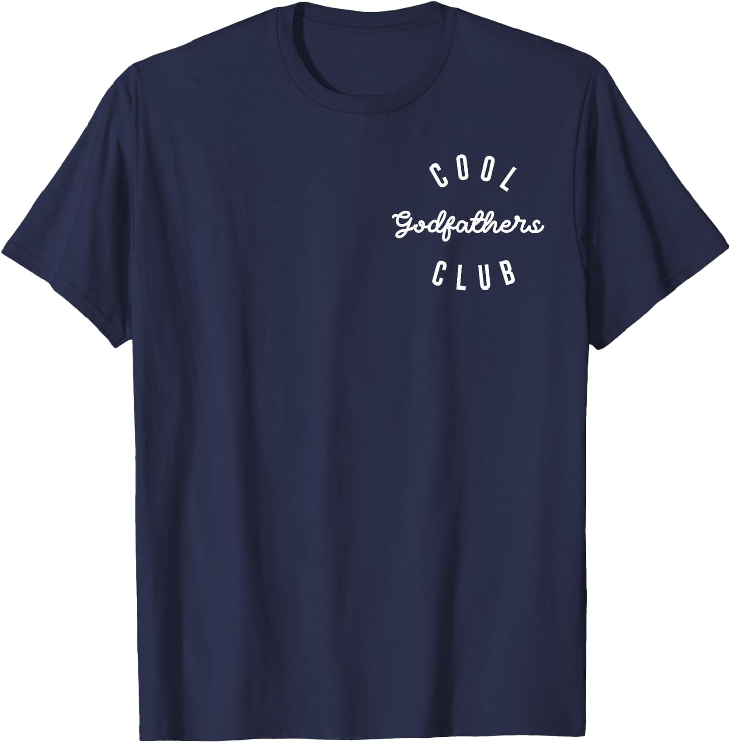 Cool Godfathers Club, Pregnancy Announcement Cool Pop T-Shirt - T-Shirt | Navy