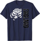 England Rugby Rose T-Shirt - T-Shirt | Navy