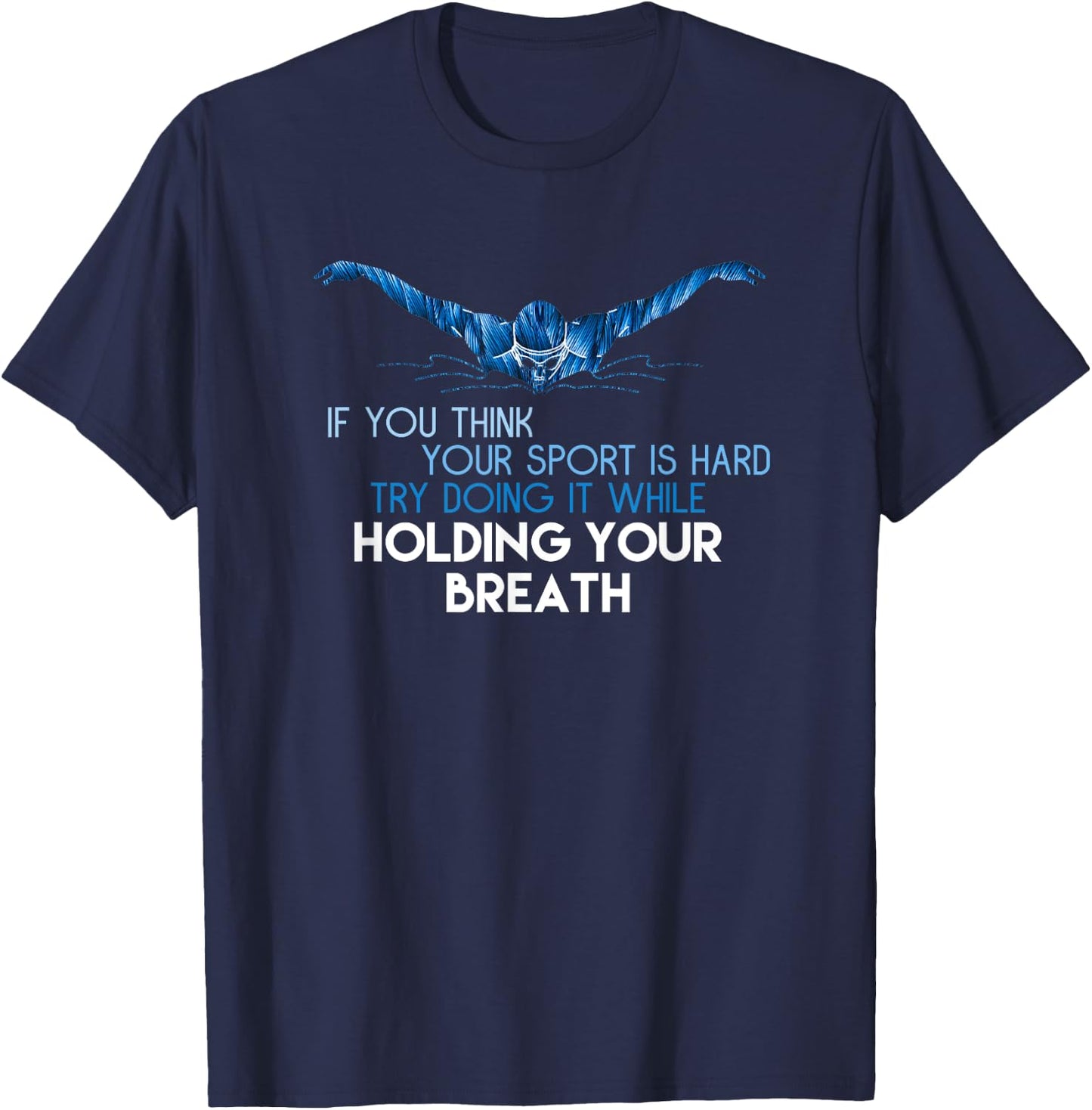 Swimming Team Swim Team T-Shirt - T-Shirt | Navy
