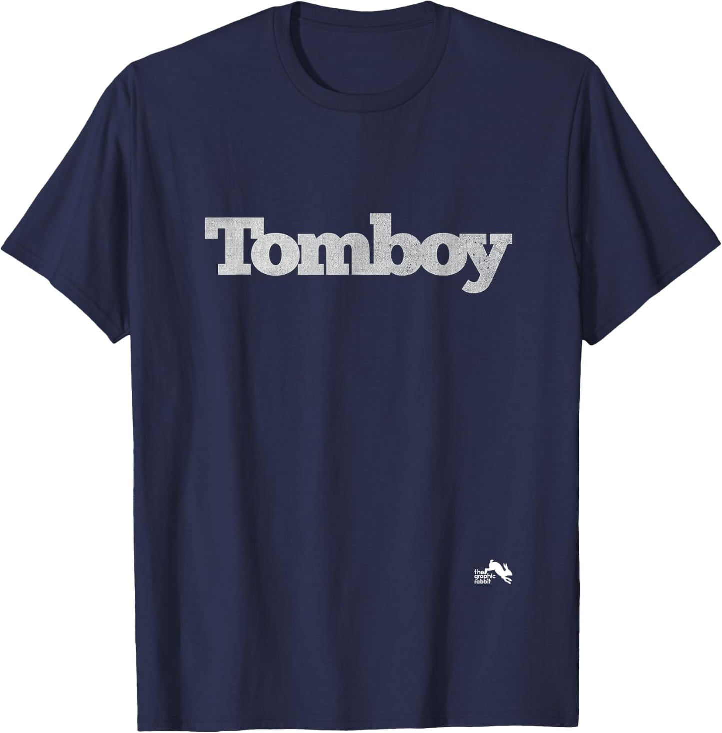 Tomboy for Girls that Like Boy Stuff T-Shirt - T-Shirt | Navy