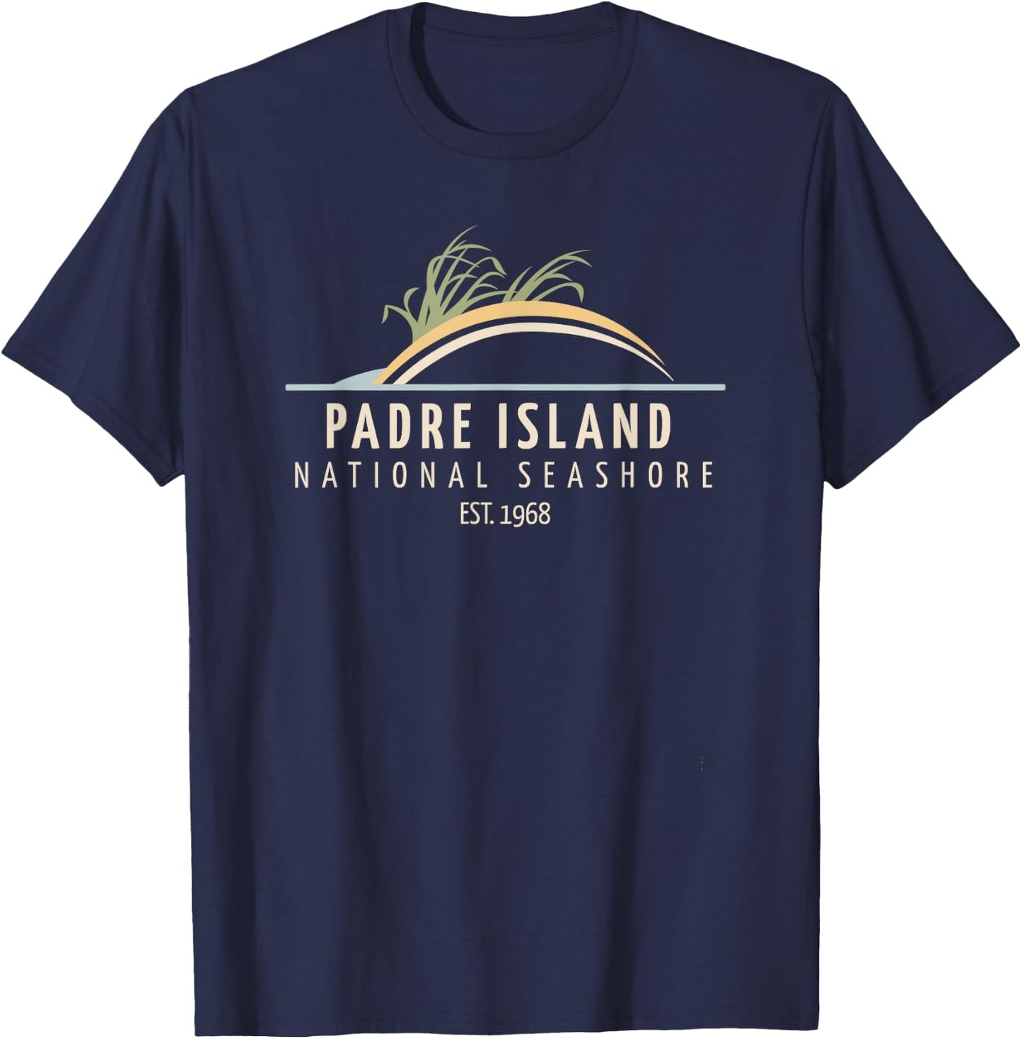 Souvenir Gift Padre Island National Seashore T-Shirt - T-Shirt | Navy