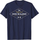 Professional Dog Walker Men Women T-Shirt - T-Shirt | Navy