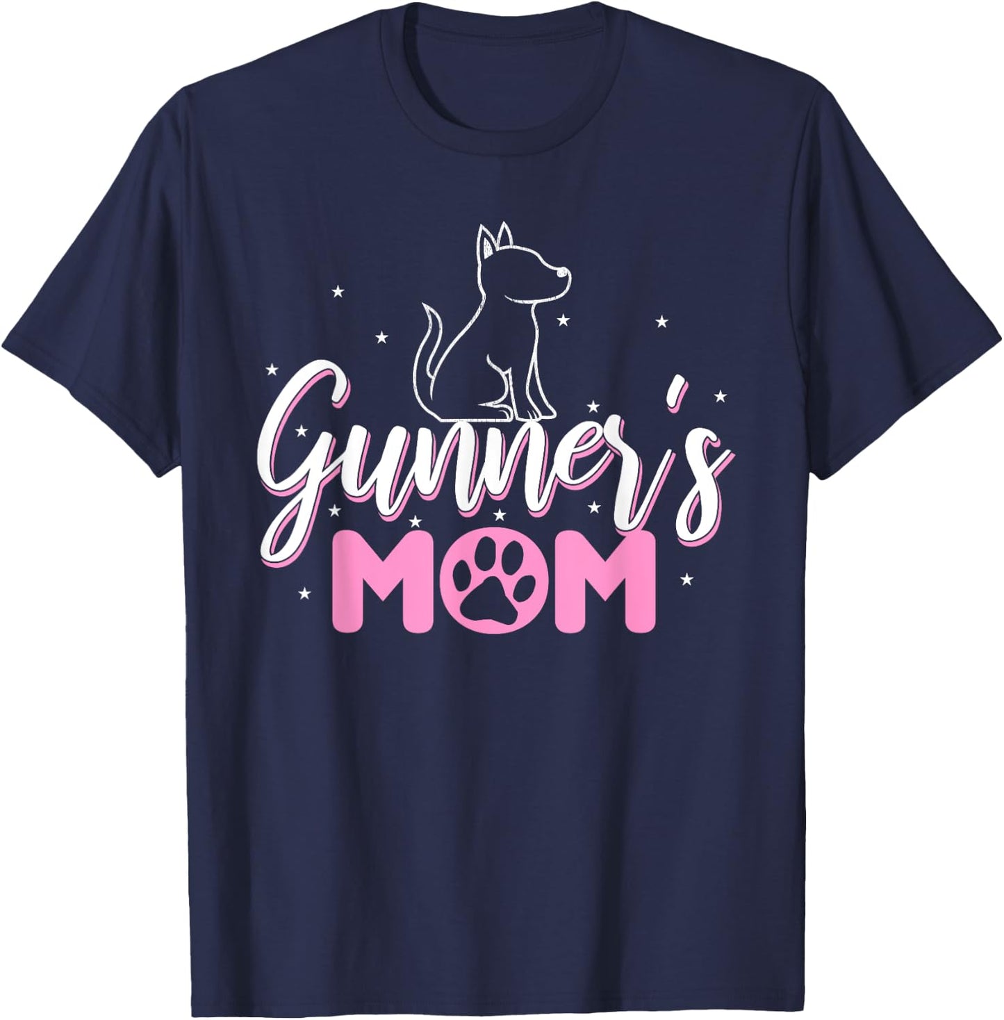 Dog Gunners Mom Women T-Shirt - T-Shirt | Navy