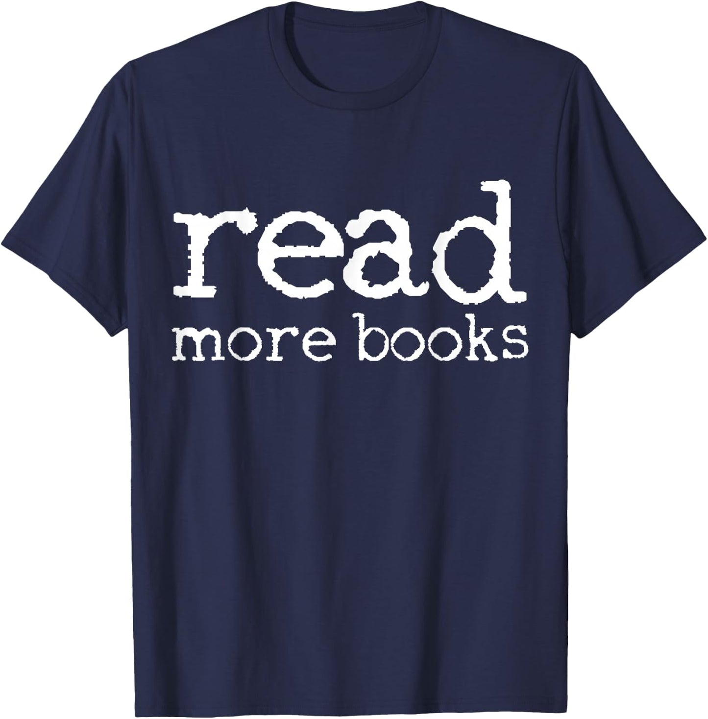 Book Reading Bookworm Librarian Teacher Student Gift T-Shirt - T-Shirt | Navy