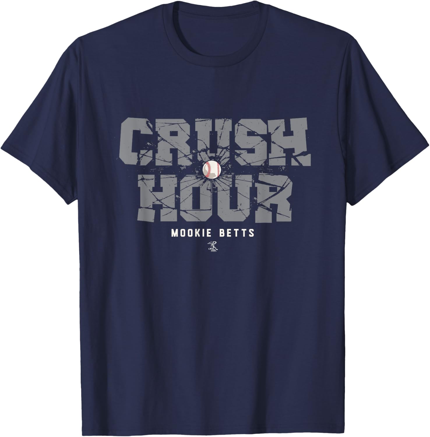 Mookie Betts Crush Hour Gameday T-Shirt - T-Shirt | Navy