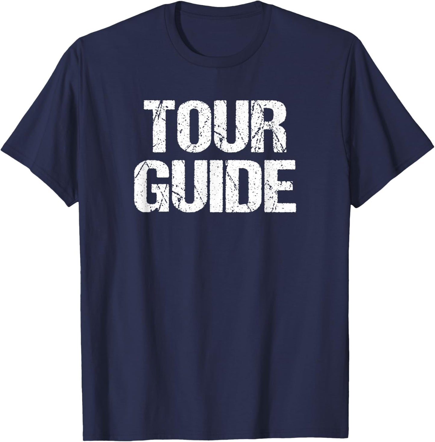 Tour Guide Shirt - Easy Halloween Costume T-Shirt - T-Shirt | Navy