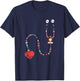 Love Nursing Student Medical School Nurse T-Shirt - T-Shirt | Navy