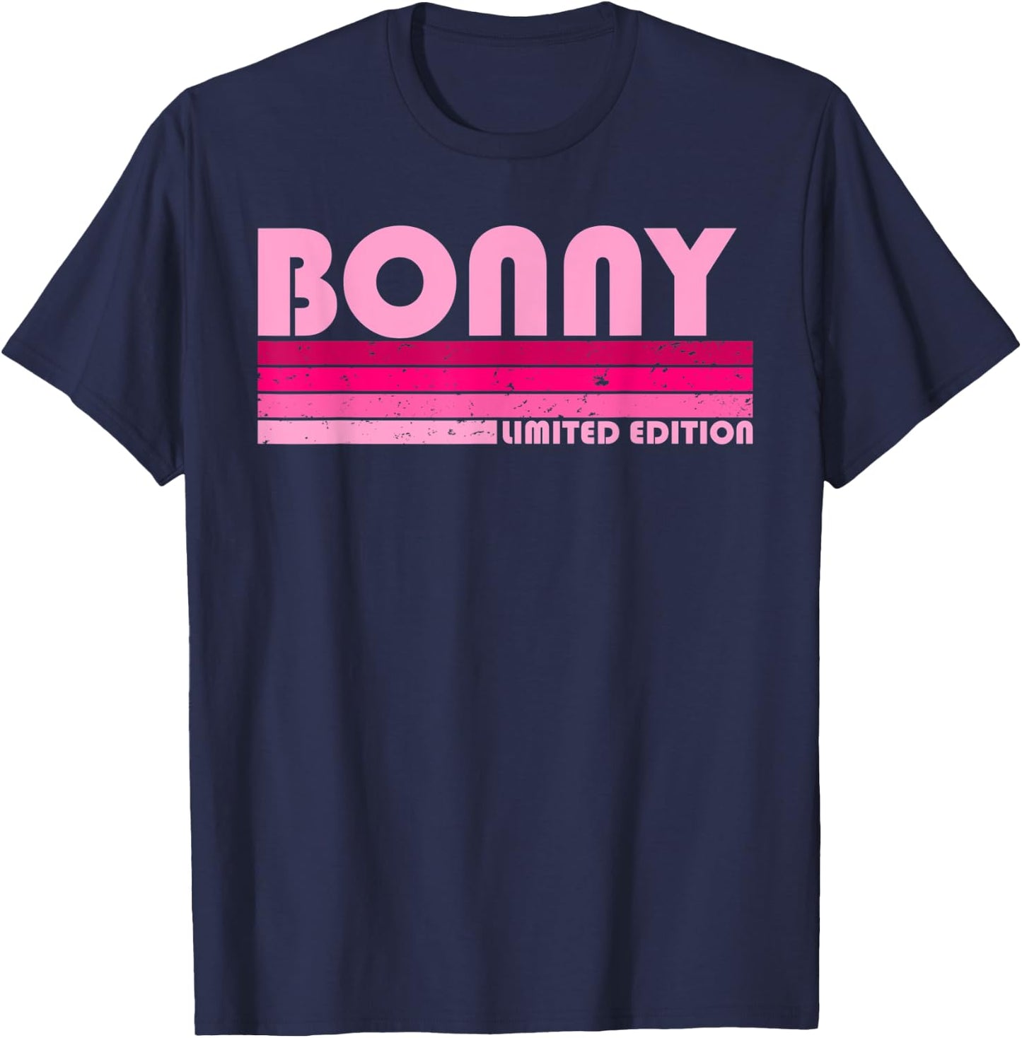 BONNY Name Personalized Retro Vintage 80s 90s Birthday T-Shirt - T-Shirt | Navy