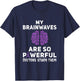 For purple Ribbon Warrior & Supporters - Epilepsy Awareness T-Shirt - T-Shirt | Navy