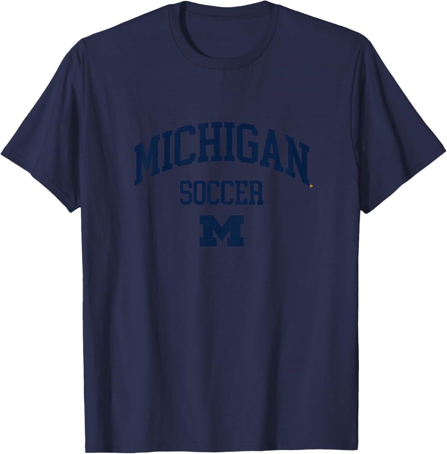 Kids University of Michigan Wolverines U of M Soccer T-Shirt - T-Shirt | Navy