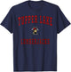 Tupper Lake High School Lumberjacks T-Shirt - T-Shirt | Navy