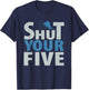 Shure your five hilarious hockey lover design T-Shirt - T-Shirt | Navy