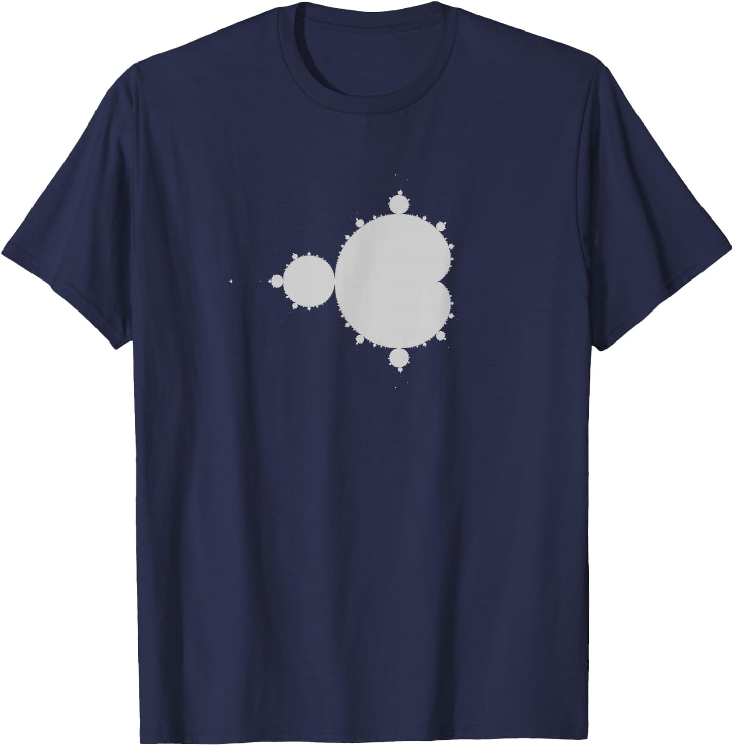 The Mandelbrot Set - Classic Grey T-Shirt - T-Shirt | Navy