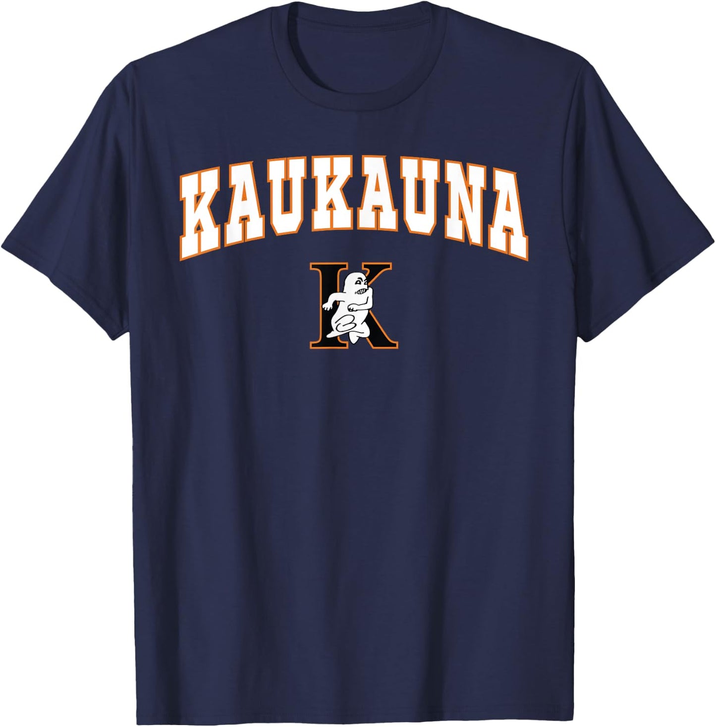 Kaukauna High School Galloping Ghosts T-Shirt - T-Shirt | Navy