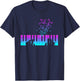 Piano player gift hands piano keyboard musician T-Shirt - T-Shirt | Navy