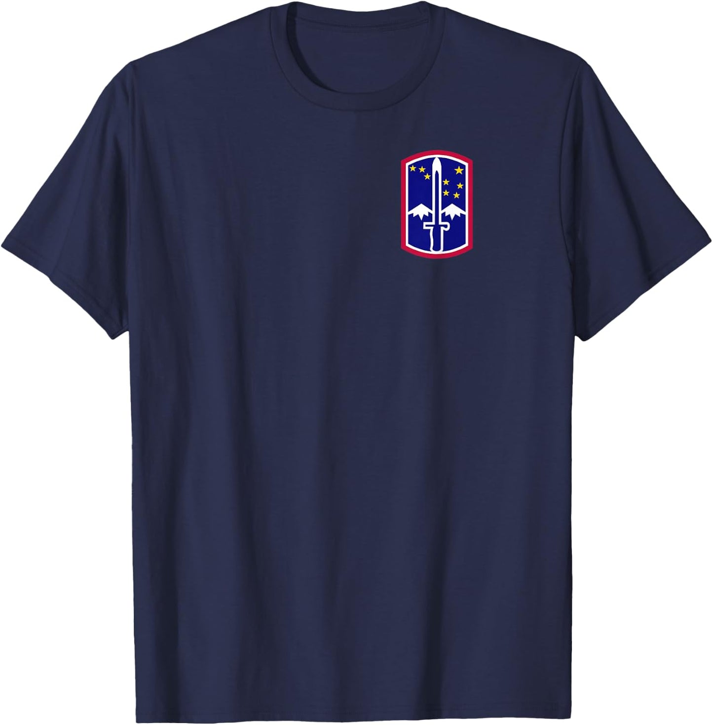 172nd Infantry Patch - chest T-Shirt - T-Shirt | Navy