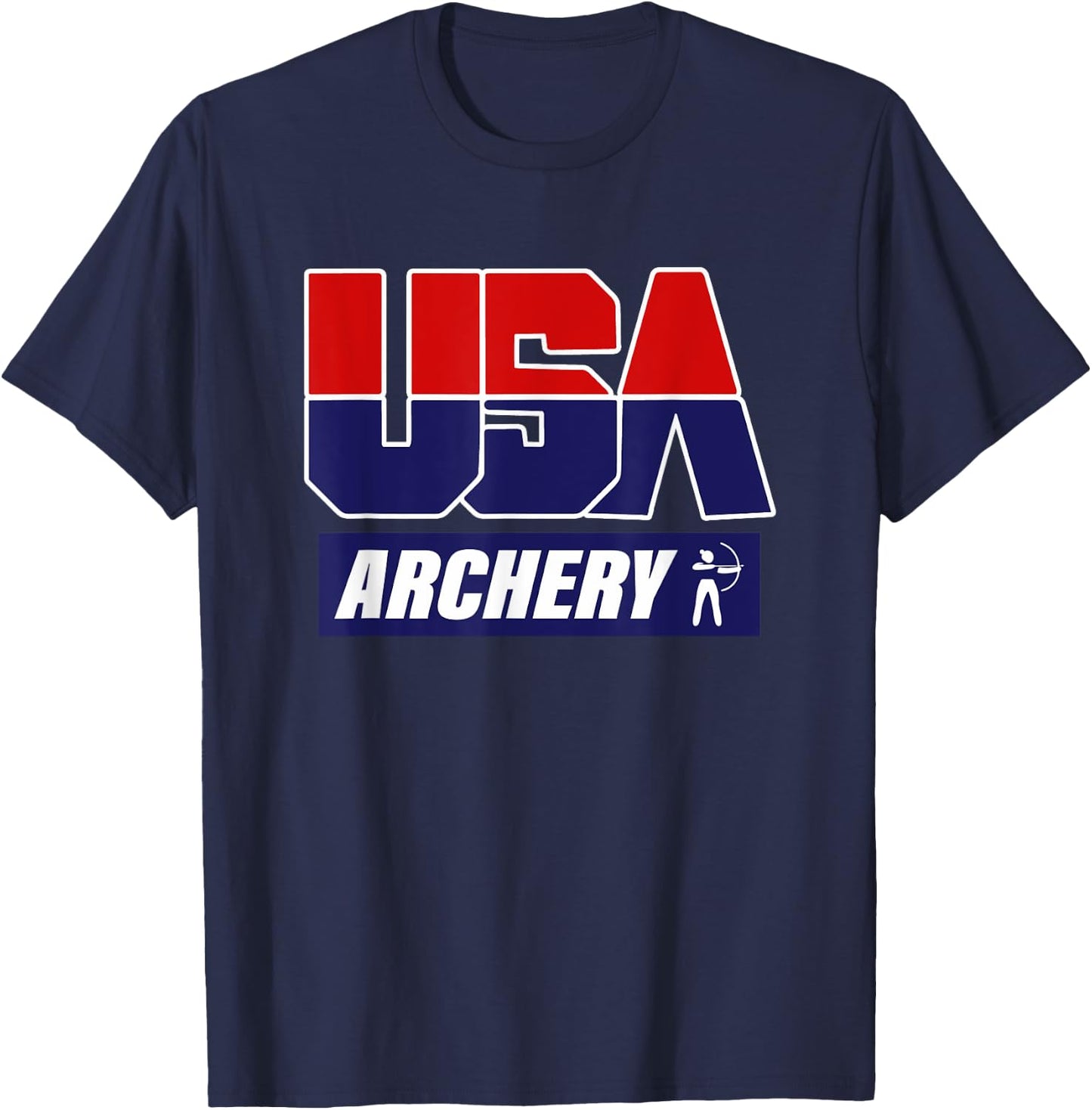 USA Team Sports 2024 Archery 2024 T-Shirt - T-Shirt | Navy