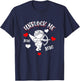 FUNNY VALENTINE'S DAY Anti Valentine's Day Unblock Me T-Shirt - T-Shirt | Navy
