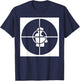 Public Enemy Big Target Logo T-Shirt - T-Shirt | Navy
