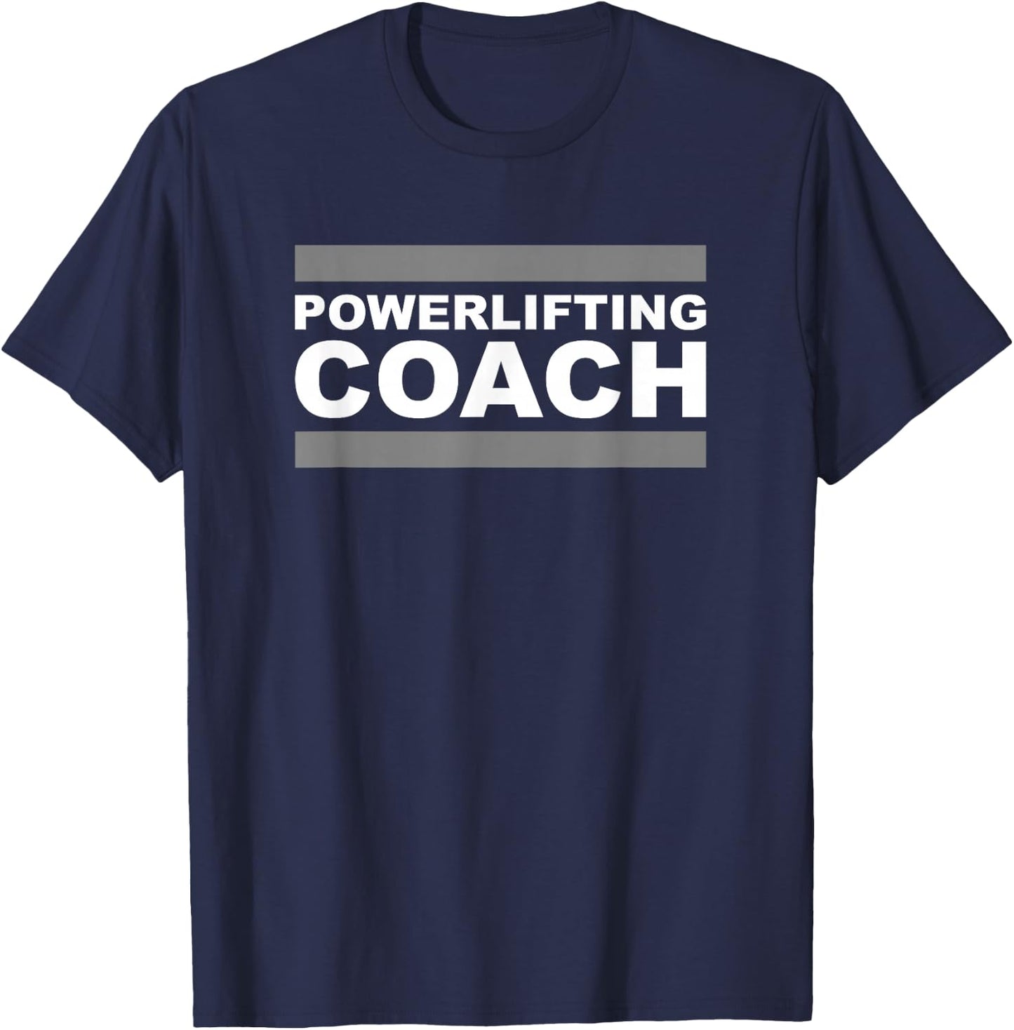 Powerlifting Coach T-Shirt - T-Shirt | Navy