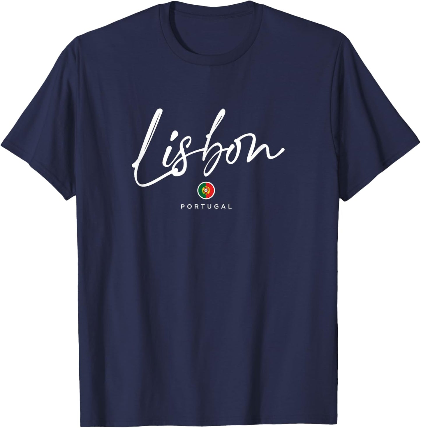 Lisbon Portugal T-Shirt - T-Shirt | Navy