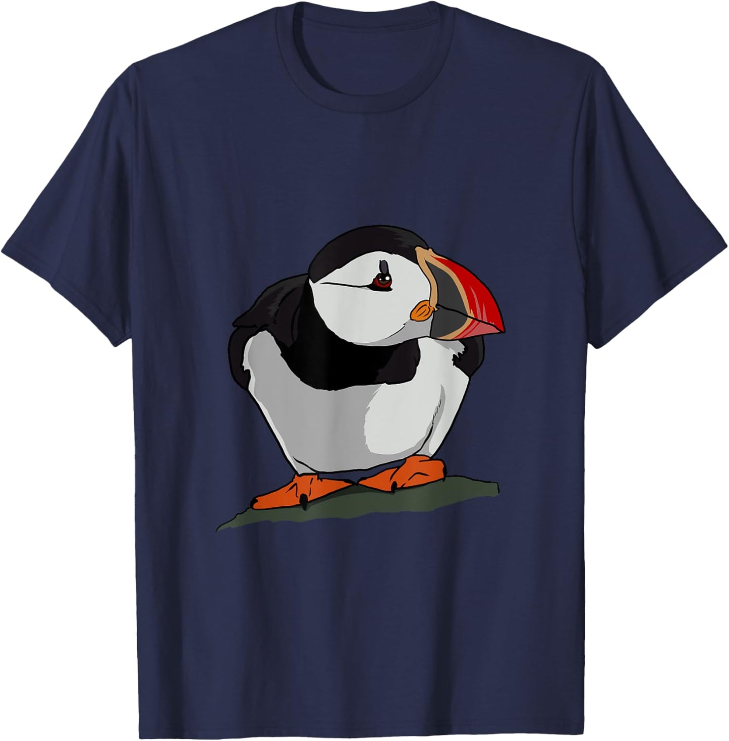Cute Puffin Baby Gift for Observers T-Shirt - T-Shirt | Navy