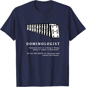 Dominologist T-Shirt - T-Shirt | Navy