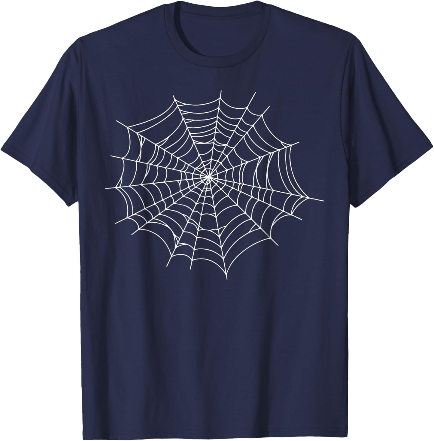 Halloween Spider Web Costume DIY Easy Costume T-Shirt - T-Shirt | Navy