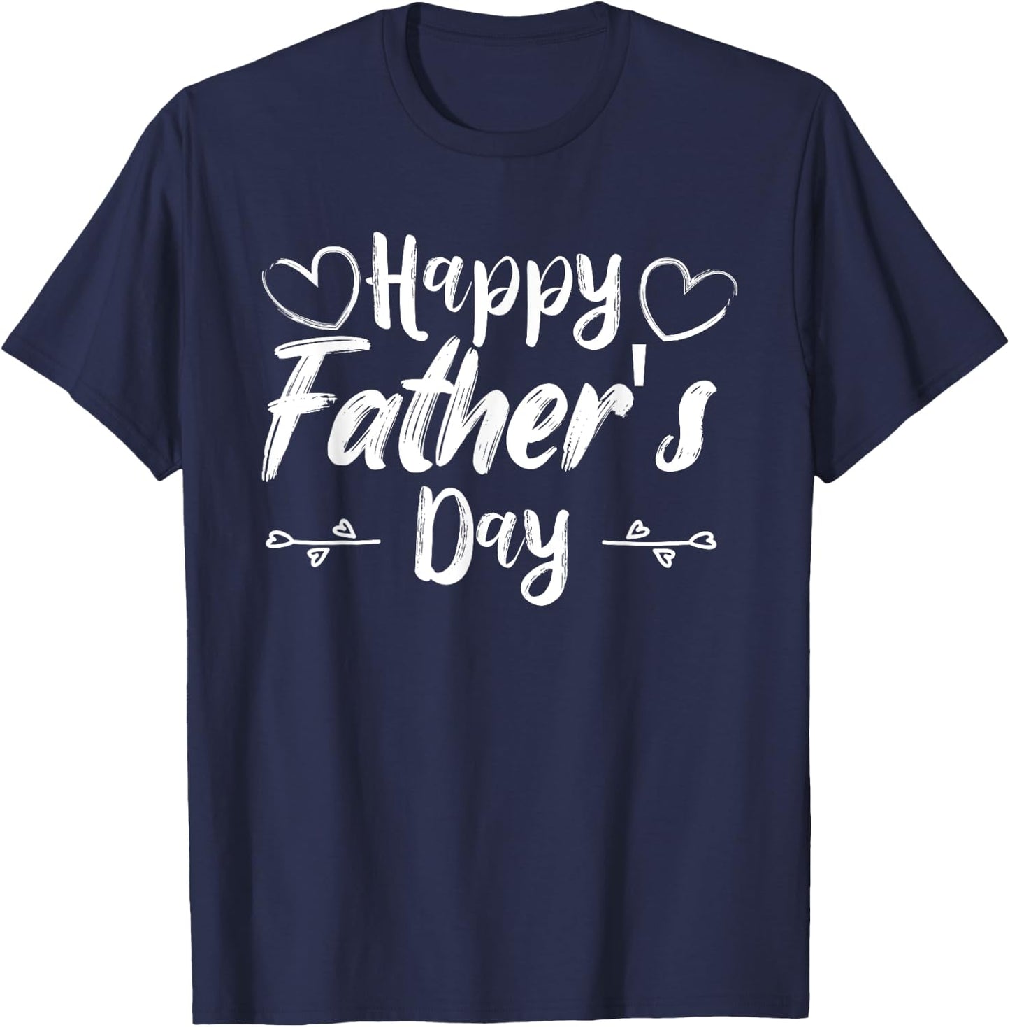 Happy Father's Day Daddy for Dad Son Daughter Toddler Kids T-Shirt - T-Shirt | Navy