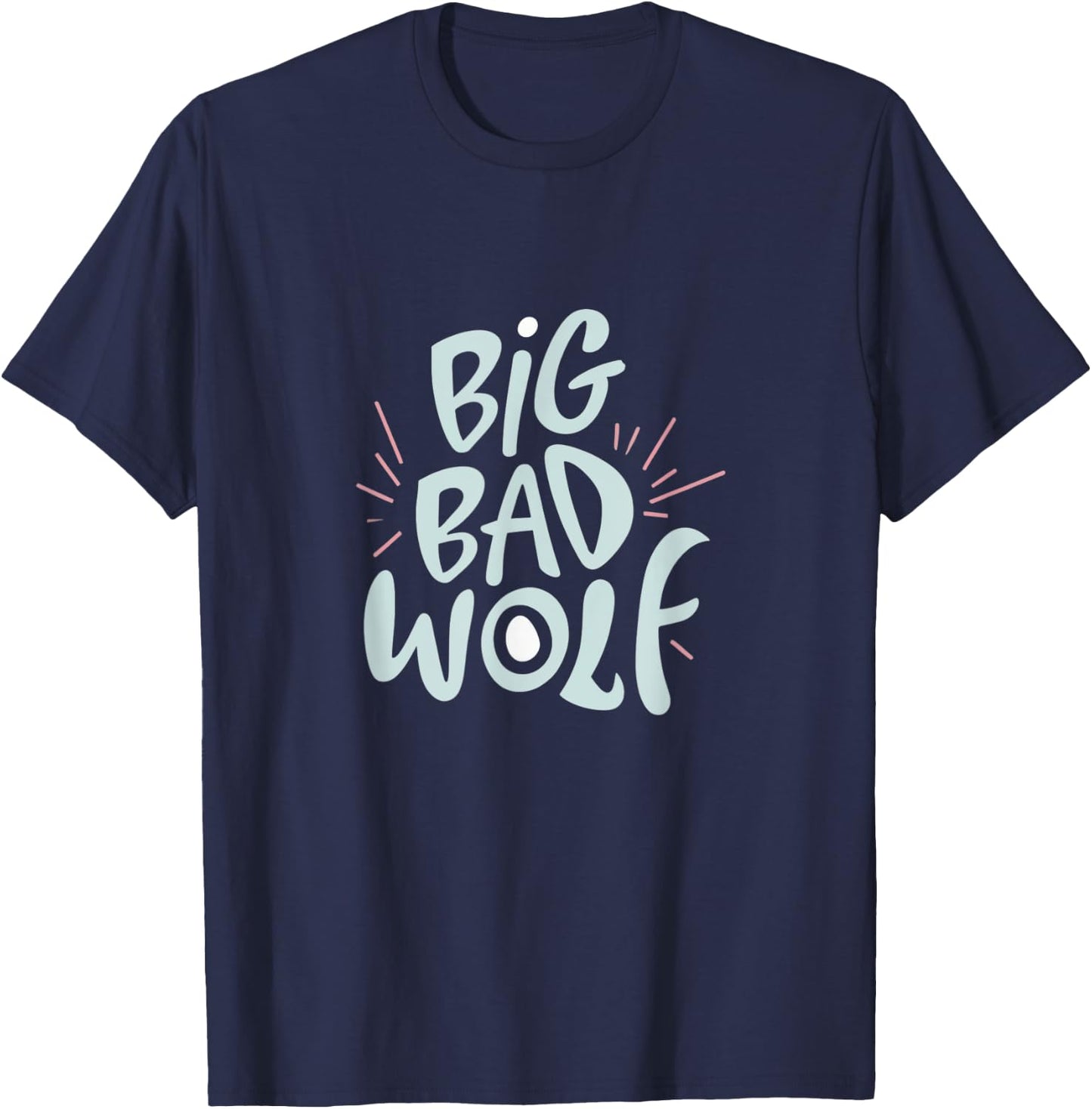 Big Bad and Wolf T-Shirt - T-Shirt | Navy