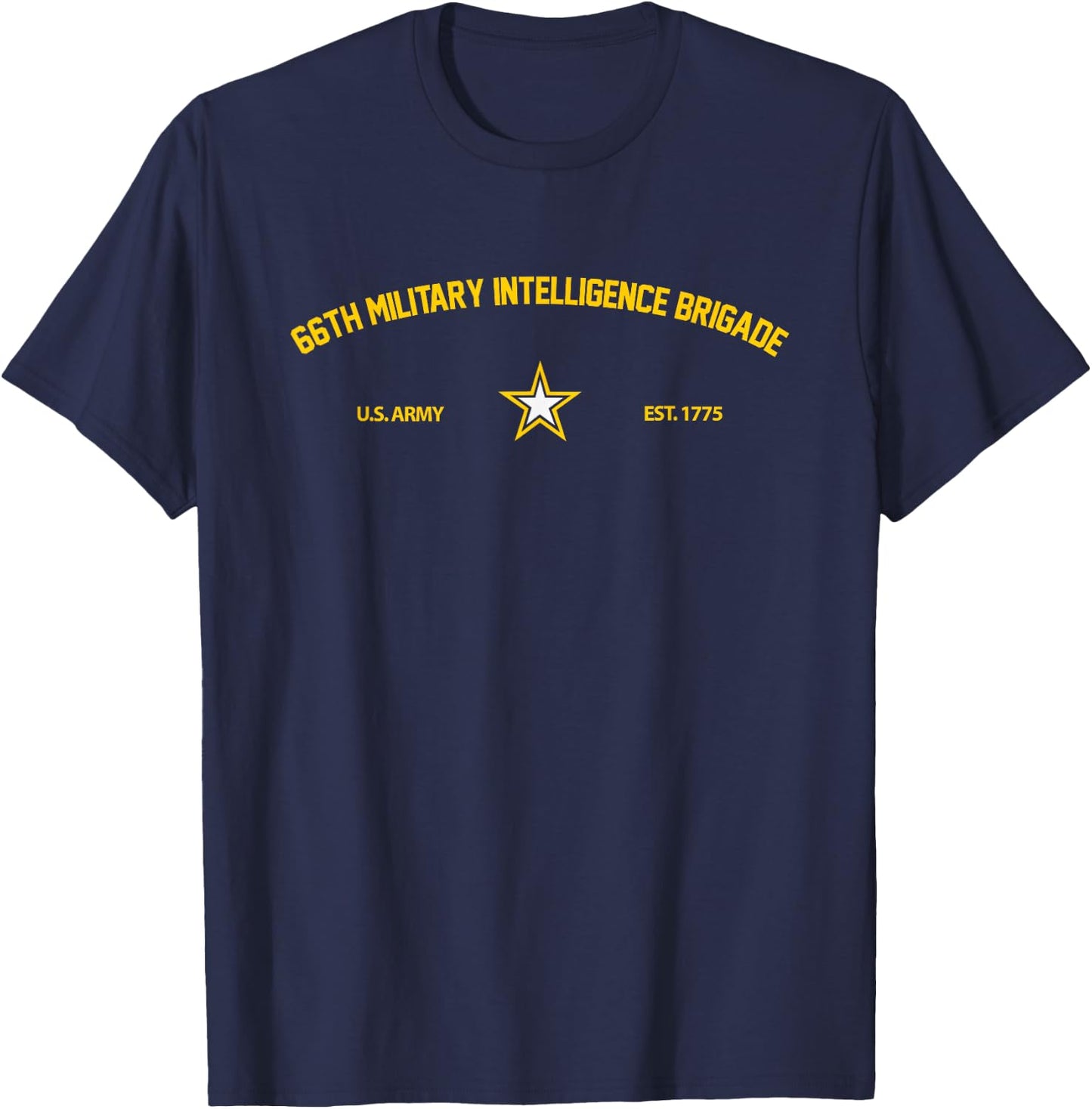 US Army 66th Military Intelligence Brigade T-Shirt - T-Shirt | Navy