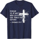 Jeremias 29:11 in Spanish Bible Verses En Español Christian T-Shirt - T-Shirt | Navy